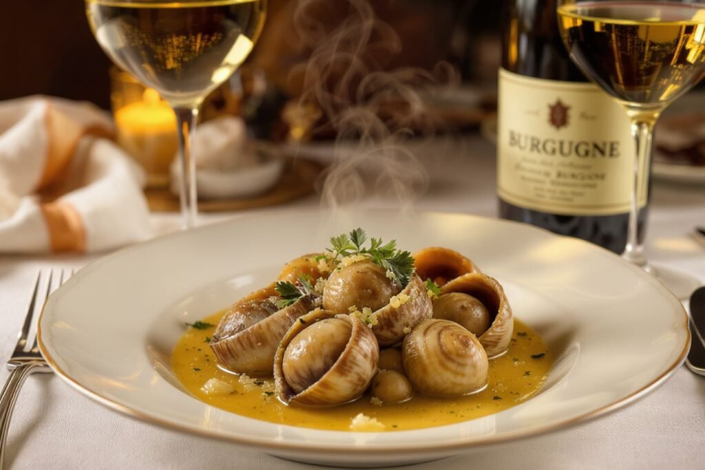 Quel vin servir avec des escargots de Bourgogne