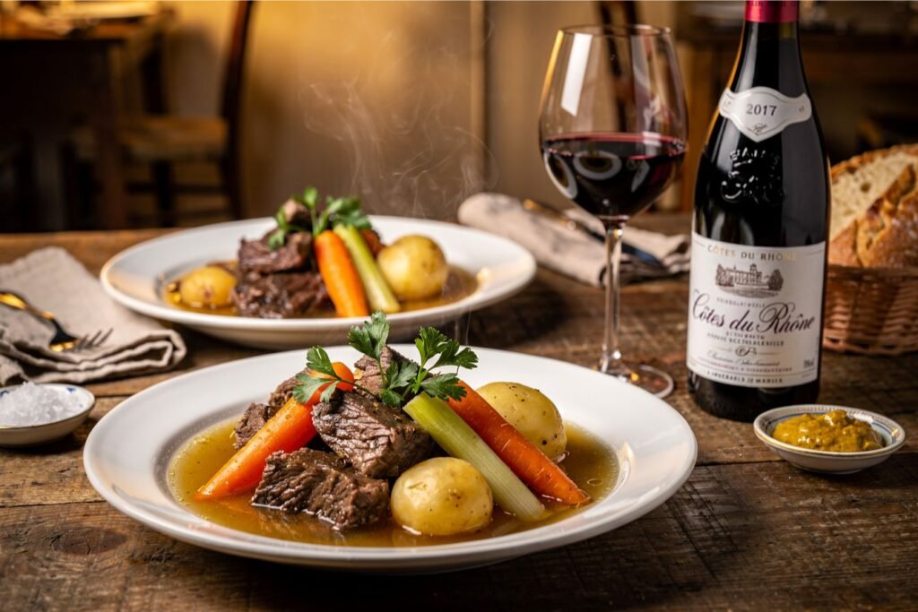 Quel vin servir avec du pot-au-feu
